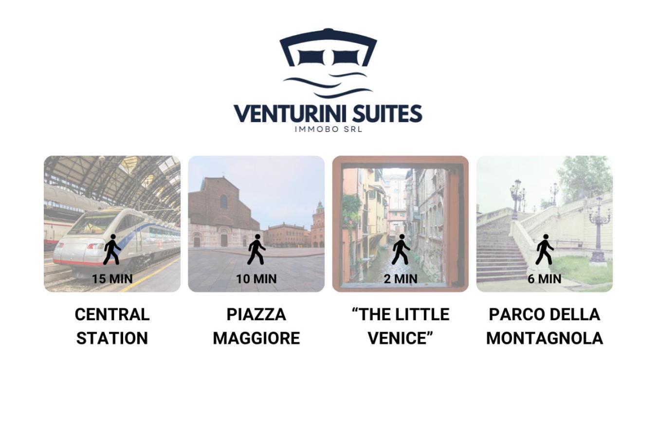 New - Venturini Suites In Bologna Centre Eksteriør billede